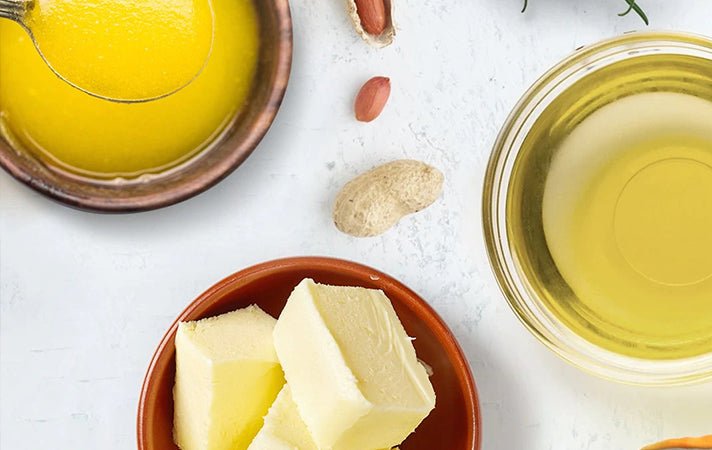Difference between Ghee, Butter and Cooking Oils in Cooking | GIRORGANIC