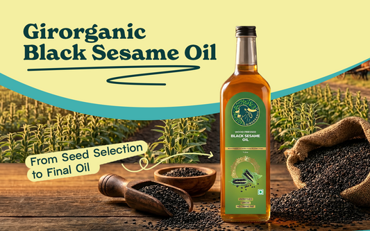 Gir Organic Sesame Oil: From Seed Selection to Final Oil
