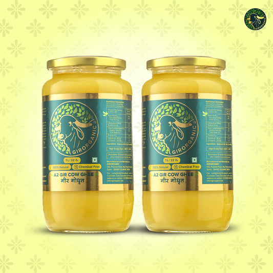 A2 Gir Cow Ghee 1ltr Combo Pack