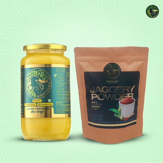 A2 Ghee & Jaggery Wellness Combo