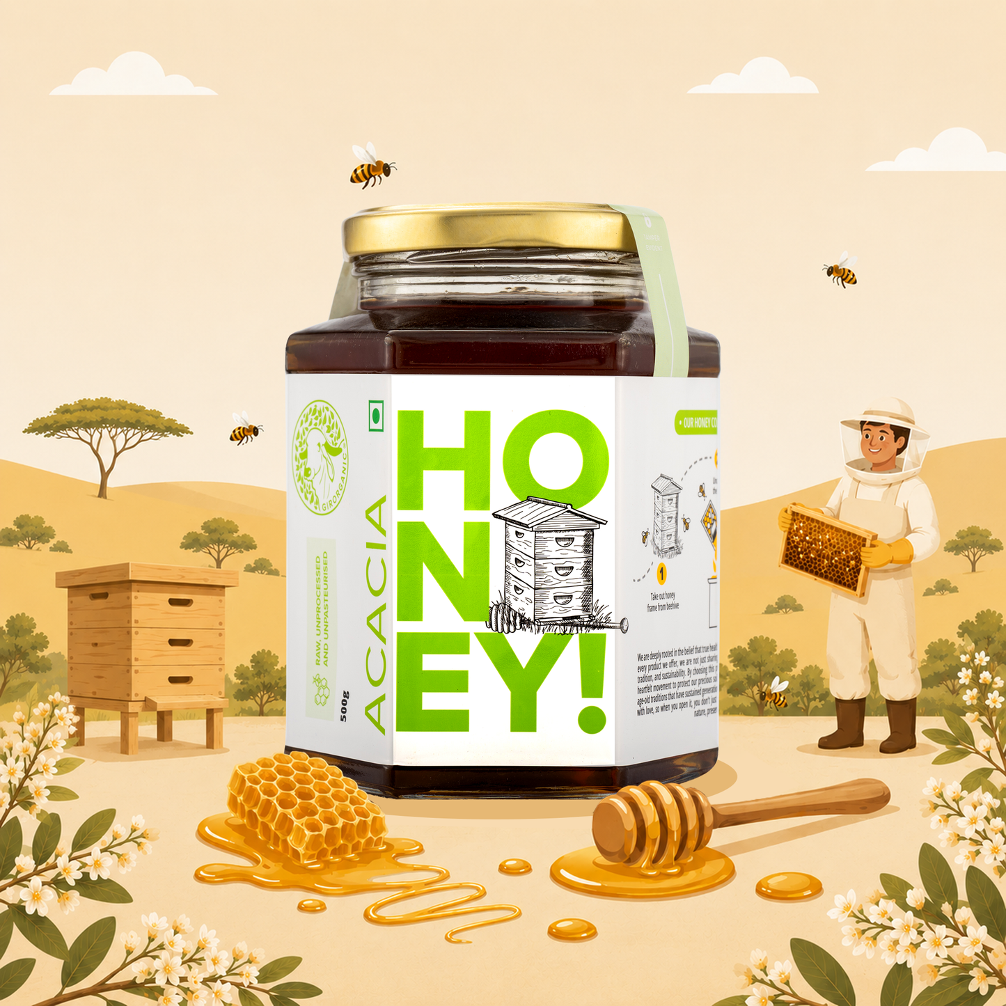 500G Honey Pack
