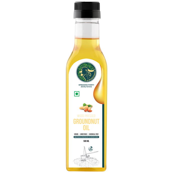 Wood Pressed Groundnut  Oil