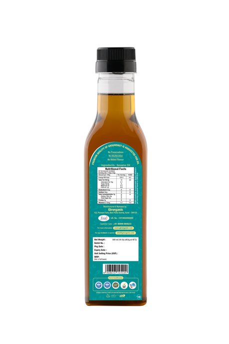 Wood Press Black Sesame Oil