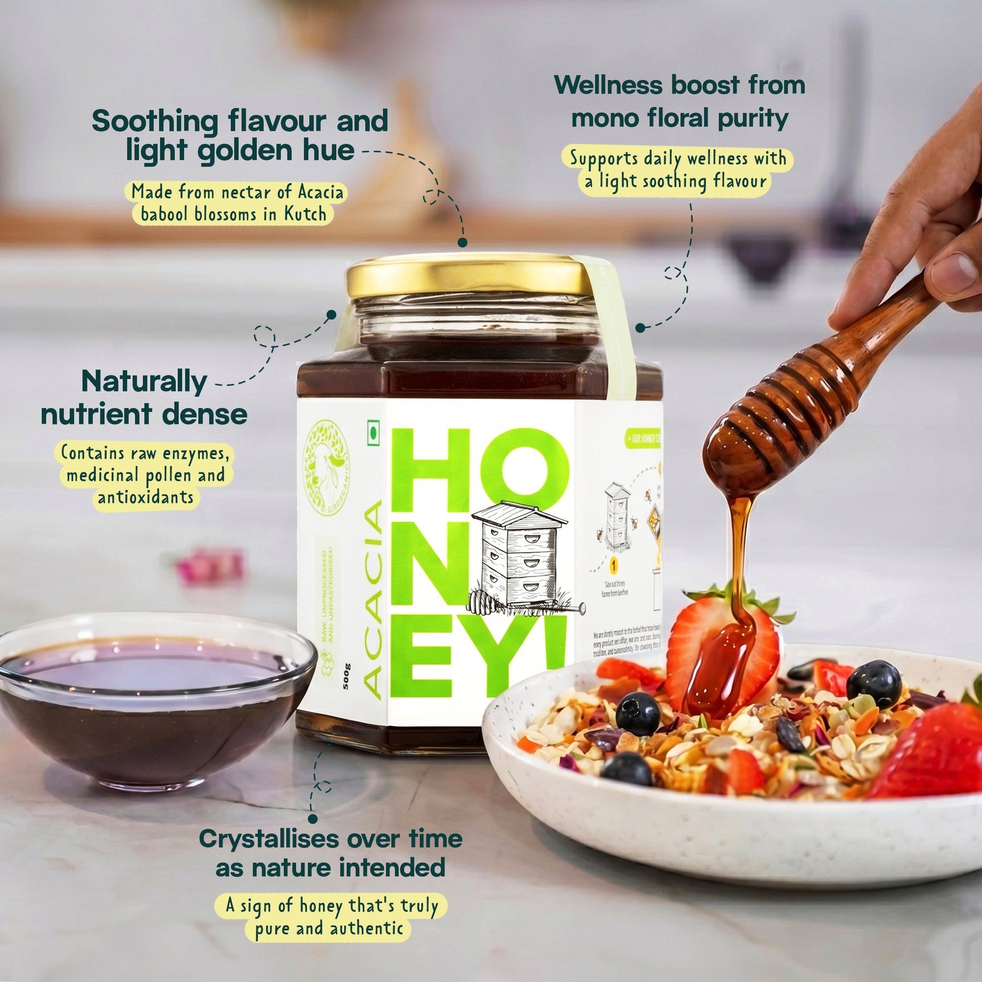500G Honey Pack
