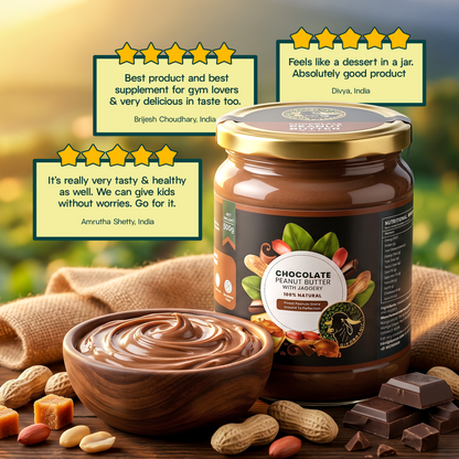 Chocolate Peanut Butter with Jaggery
