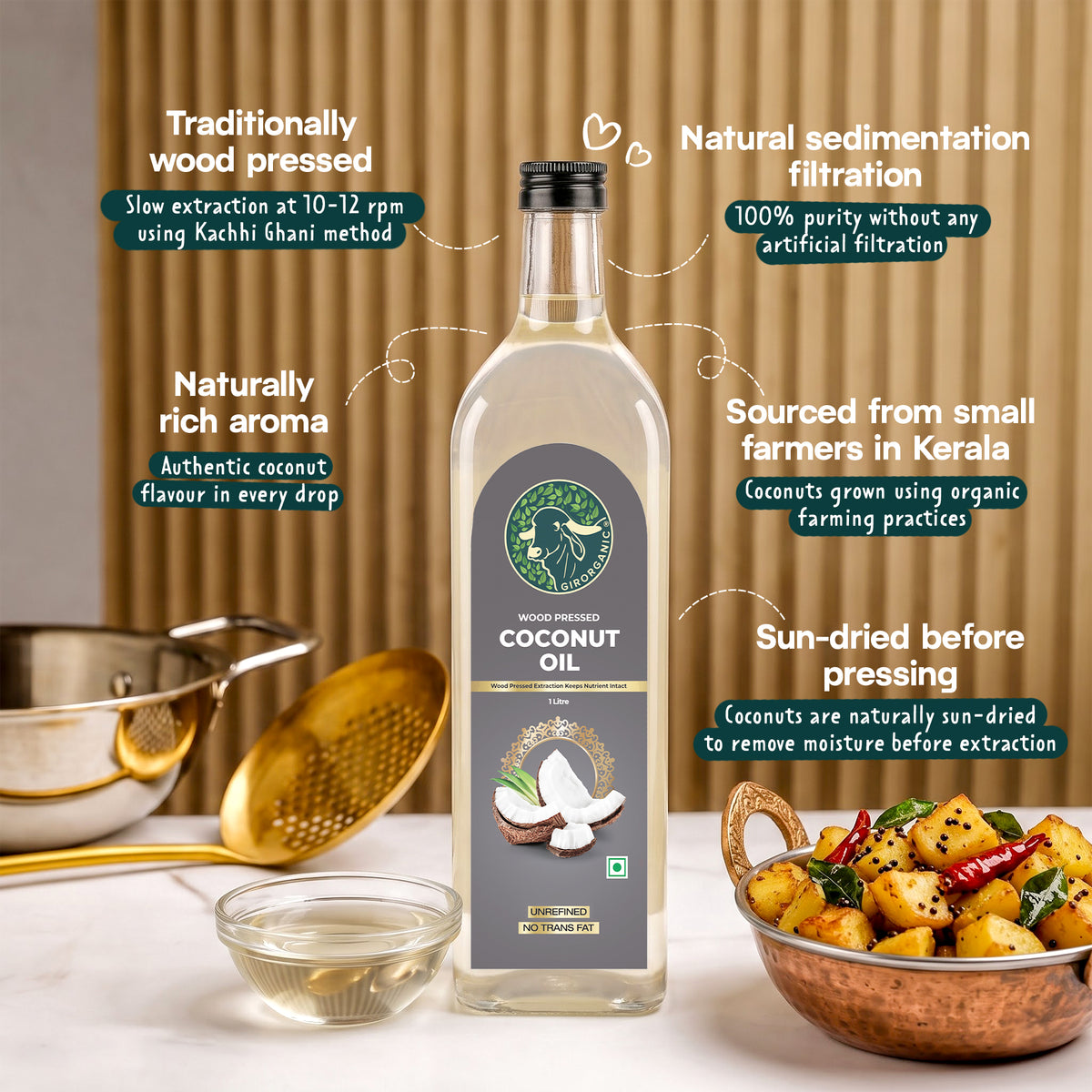 1L Glass Bottle
