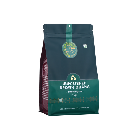 Brown Chana - 1 Kg Unpolished