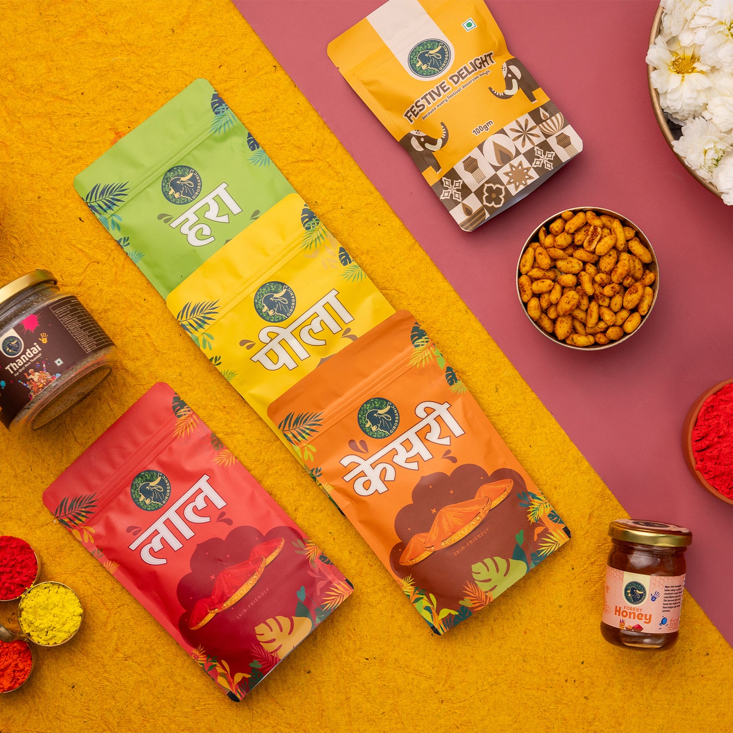 Celebrate a Chemical-Free Holi with Girorganic