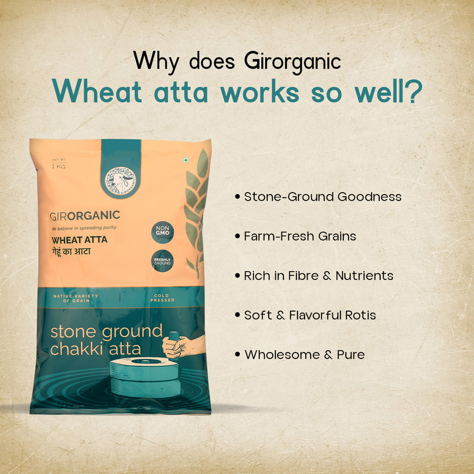 Atta R Sharbati Wheat Atta