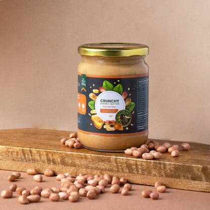 Crunchy Peanut Butter - 500 gram Stone Ground